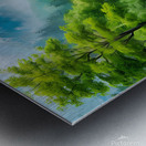  The tranquil landscape  - picturesque. Metal print