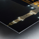 The Kaaba Muslims - pilgrims Metal print