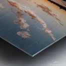 view of a solar photovoltaic cell panels under su 1721225879.7112 Metal print