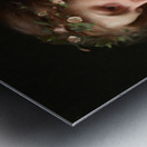 Girl with a Bouquet of Daisies by Jules Cyrille Cave Metal print