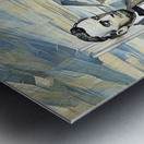 Abe Lincoln and General Dodge Metal print