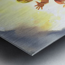 1938 Sunny Day Touchdown Metal print