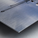 In the Nick of Time a Shrimp Boat at Sunset Metal print