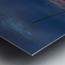 Harbor Town Lighthouse Sunset Metal print