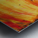 Faded Gold Metal print