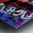 Donald Trump attempted assassination painting 2024 Dramatic Rescue: A Moment in History 1 Metal print