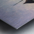 Normandy Windmill in the Grass Metal print