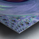 Abstract Spiral Acrylic Circles Metal print