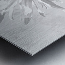 Abstract Minimalist Daisy Flower Too Metal print