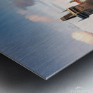 Touristic boat near the Charles bridge in Prague  1722607523.4841 Metal print