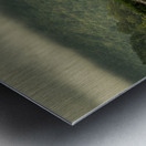 New River Gorge Waterfalls in Morning Fog Metal print