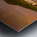 West Virginia  New River Sandstone Waterfall Sunset Metal print