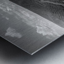 Grandview Overlook in Black and White Metal print