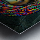 She Is The Voice of Change Metal print