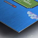 Amazing Gaming wallpaper  Metal print