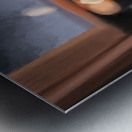 Lumiere dans la nuit Metal print