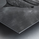 Normandy Round Brick Barn Dove Cote Metal print