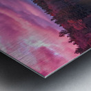 Reflections at Camp Metal print