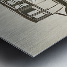 1920s ford coupe ad Metal print