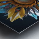 Visual Vibes Artwork  1 Metal print