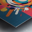 Visual Vibes Artwork  8 Metal print