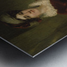 Mrs.Alexander Allan with her granddaughter Metal print