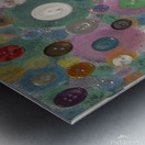 Lost Buttons Metal print