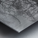 Lynchburg Old City Cemetery in Winter Metal print