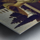 the annunciation leonardo da vinci Metal print