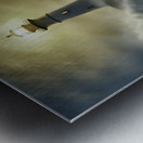 CRASHING WAVES Metal print