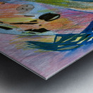 Les eaux de mon coeur Metal print