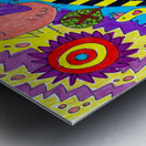 Abstract Dream Fantasy Design Metal print