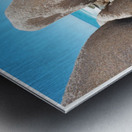 Rock Formations  Metal print