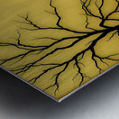 Golden Tree Limb Reflections At Dusk 4638 Metal print