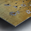 Wild Flowers on Gold 2024 09 02 12 45 18 Metal print