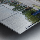 Sandy Springs Performing  Arts Fountain Area Metal print