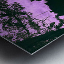 Vintage Kansas State College Campus Art Metal print