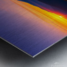 Sunset on Mt 2 Metal print