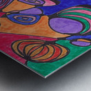 Abstract Bold Neurographic Art Metal print