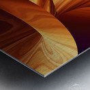 Amber Echoes Metal print