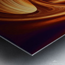 Amber Waves Metal print