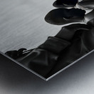 food line Metal print