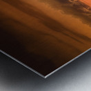 Low Country Sailboats at Sunset Metal print