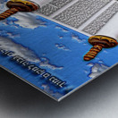 art   award    custom plaque 1 Metal print