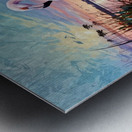 Flamingo Sunset 2024 09 13 12 06 22 Metal print