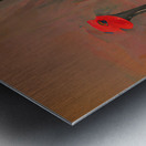 Speed ​​between a man in the war1 Metal print