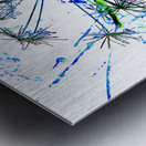 Abstract Colourful Angelica in the Morning Metal print