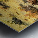 Friends in Fall Foliage Metal print