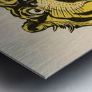 1907 tiger art Metal print