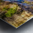 Aerial view Taughannock Falls  Metal print